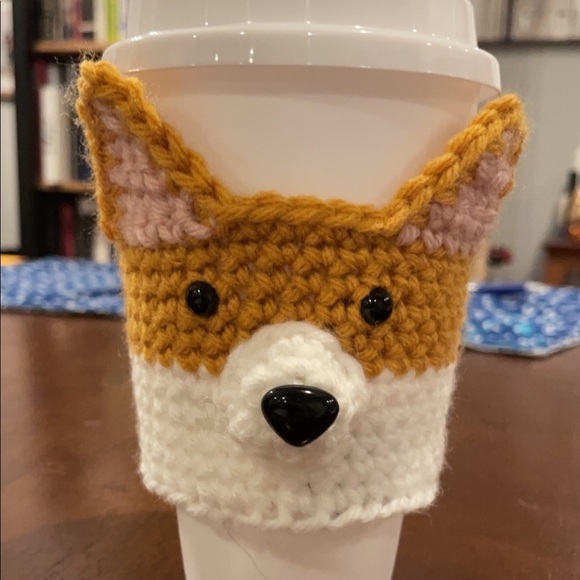 Other - Host pick! Handmade westie coffee cup cozy​​